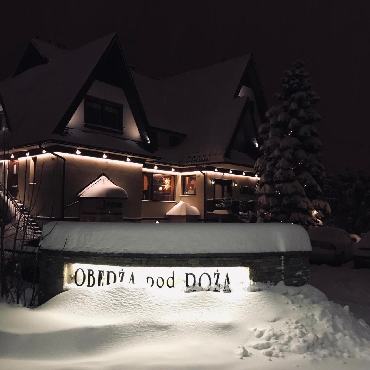 노비 타르그 Oberza Pod Roza Restauracja, Sauny, Jacuzzi B&B 외부 사진